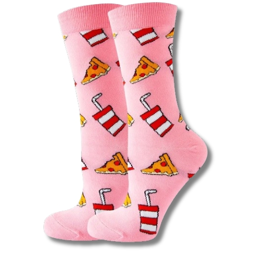 Chaussettes pour les amateurs de pizza